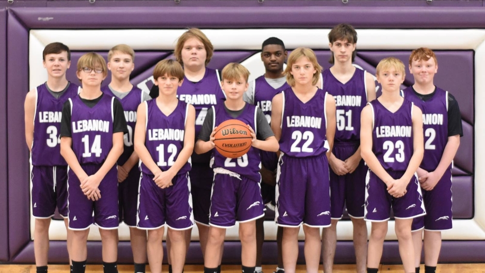 JrH Boy's Basketball Team