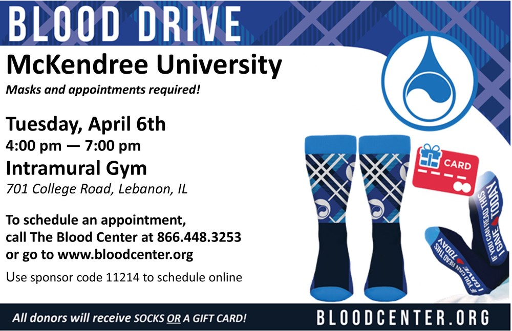 McKendree Blood drive