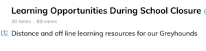 Learning Opportunities