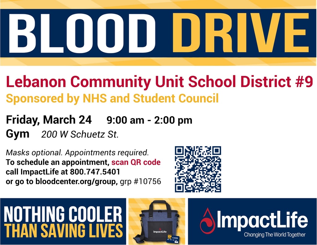 Blood Drive March 24, 2023